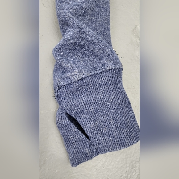 ❤️ TOMMY HILFIGER SPORT WOMEN'S CREW NECK SWEATSHIRT WITH SLIT CUFFS SIZE MEDIUM - Picture 8 of 12